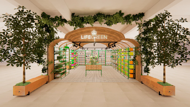 Life Green llega a New Zone trayendo calidad de vida con productos naturales